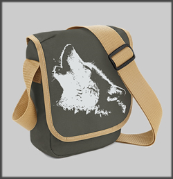 Howling Husky Shoulder Bag